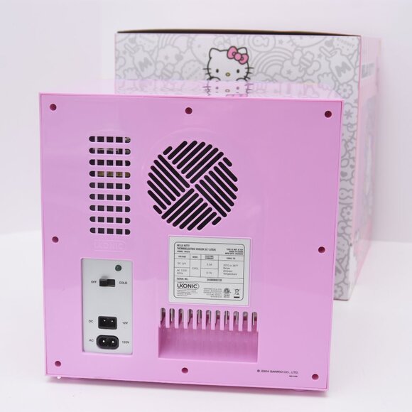 NIB Hello Kitty & Friends Mini Fridge Sanrio Cutesy Core Pink Aesthetic Cooler - Picture 7 of 14